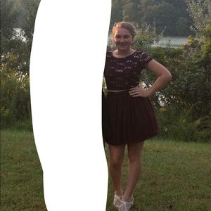2 piece homecoming dress